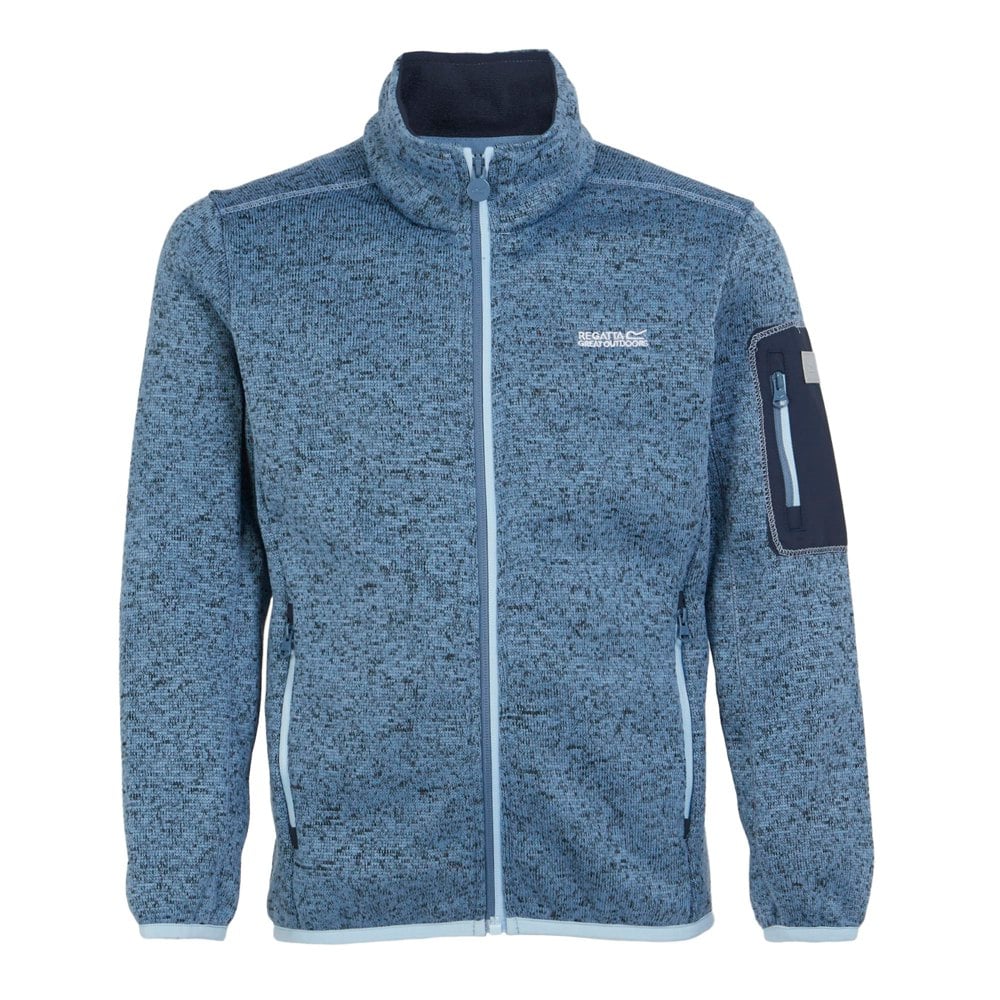 Regatta Boy's Newhill Fleece Jacket - Coronet Blue/Navy