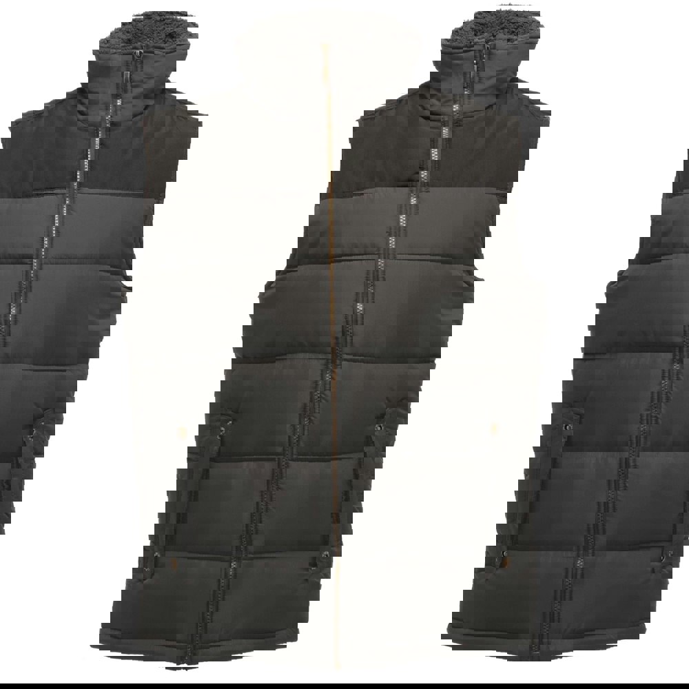 Regatta Mens Standout Altoona Insulated Bodywarmer Jacket - Seal Grey/Black
