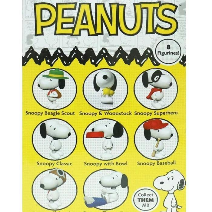 Peanuts Mini Figures Blind Capsules X2 (Two Random Capsules Supplied)