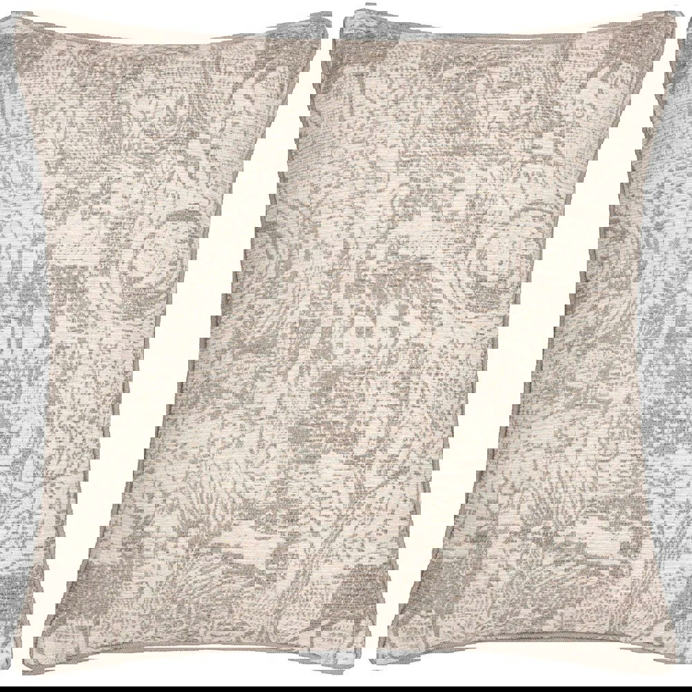 Furn Winter Woods Chenille Animals Cushion Cover - Taupe