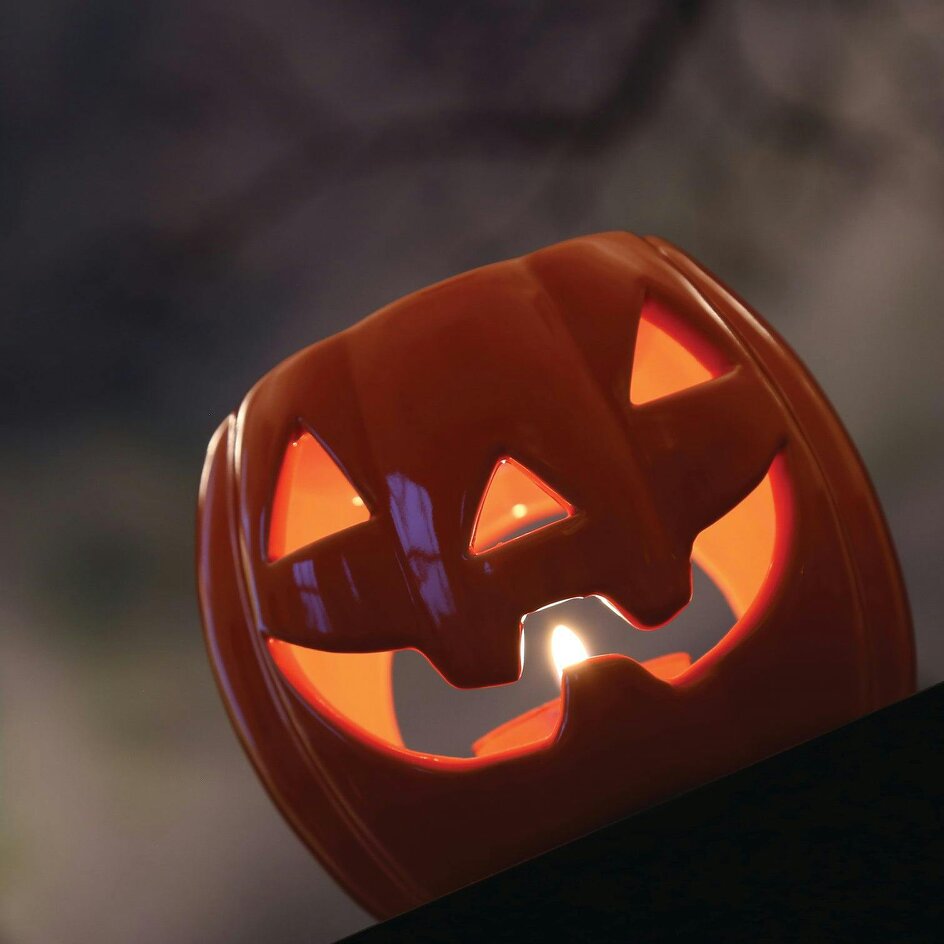 Fosse Living Pumpkin Ceramic Wax Melter 11cm