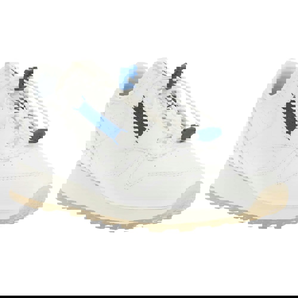 Reebok Mens Milk Makeup Classic Vegan Trainers - White/Blue