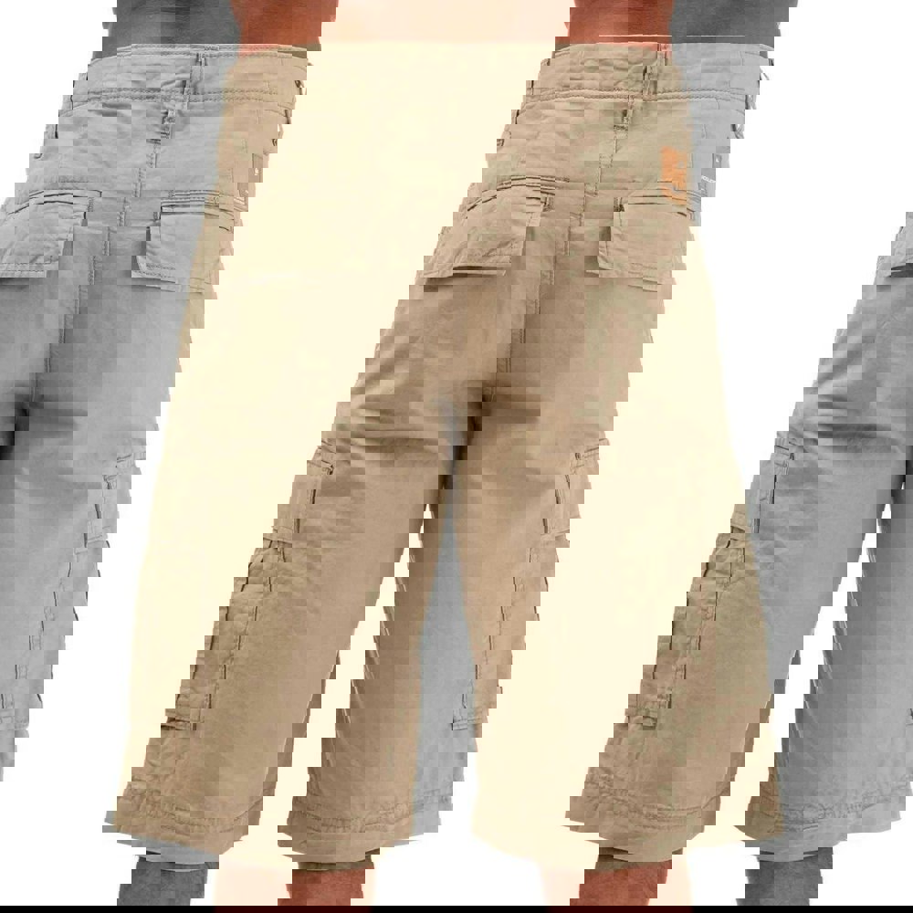Jack And Jones Mens Zeus Cargo Shorts - Beige