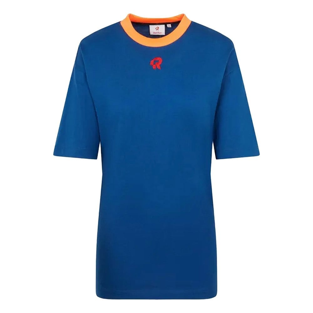 Red Run Womens/Ladies Elektra Oversized T-Shirt - Navy