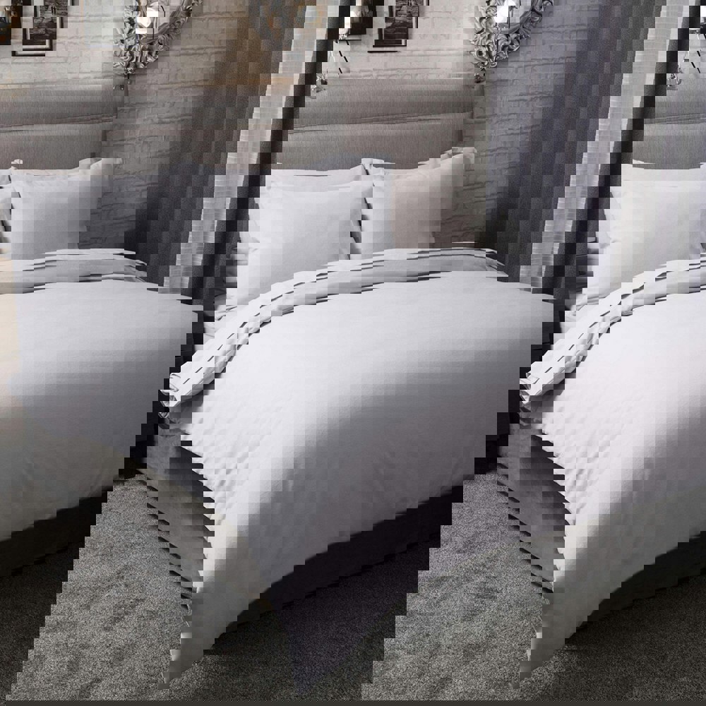 Belledorm Brushed Cotton Duvet Cover - Grey