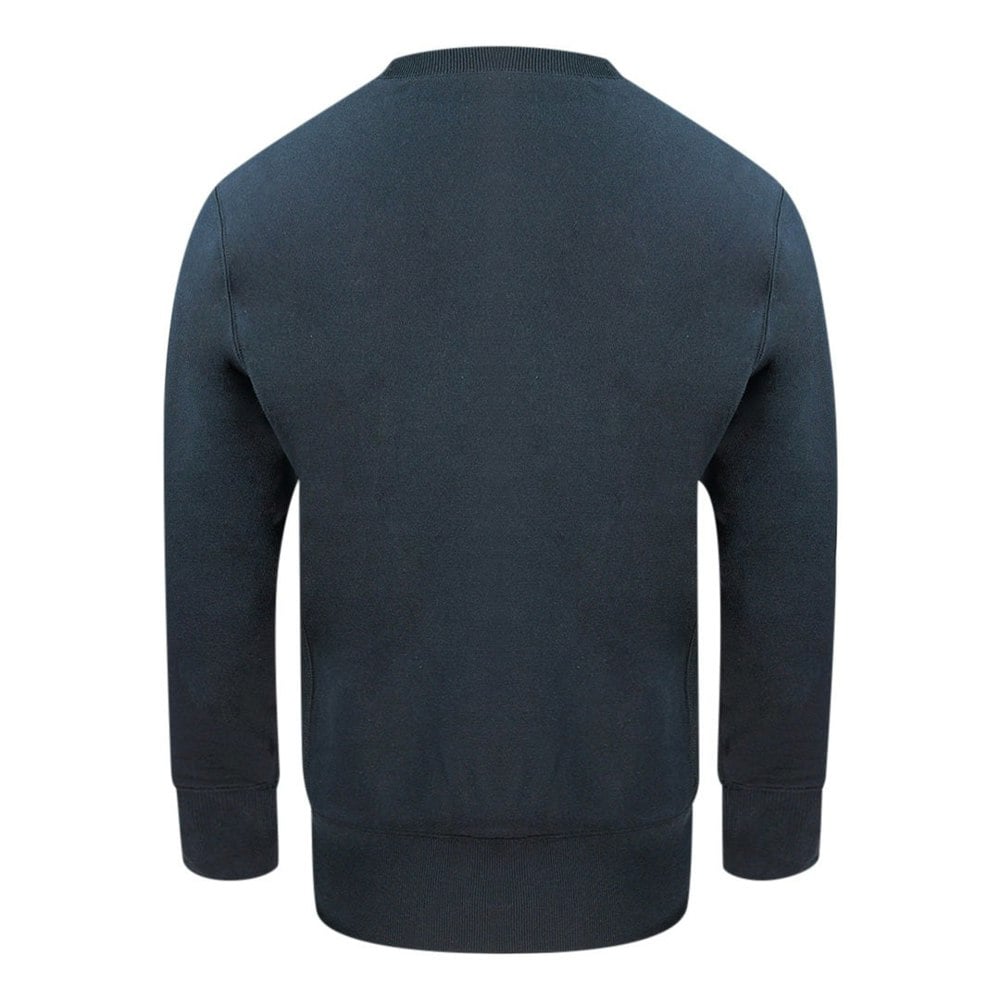 Champion Small Logo Sweatshirt - Navy Blue
