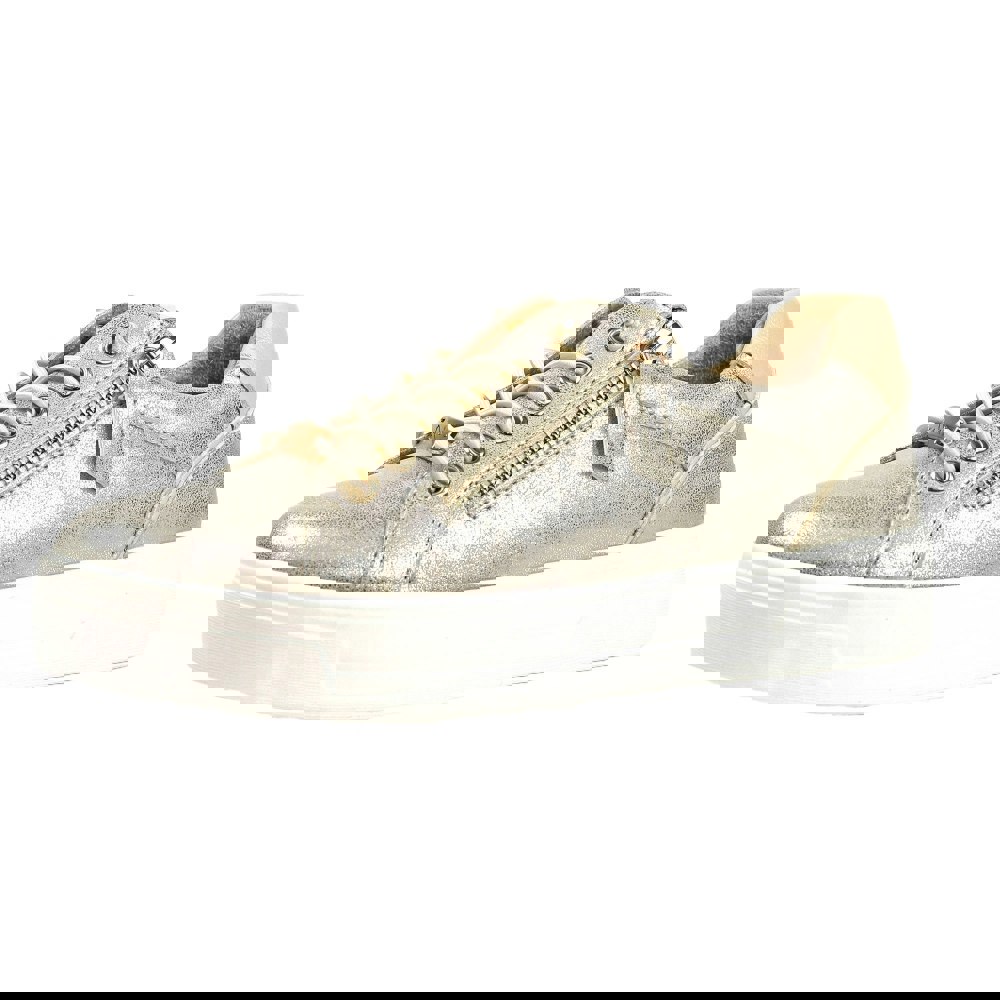 Lunar Womens Albania Trainers - Gold