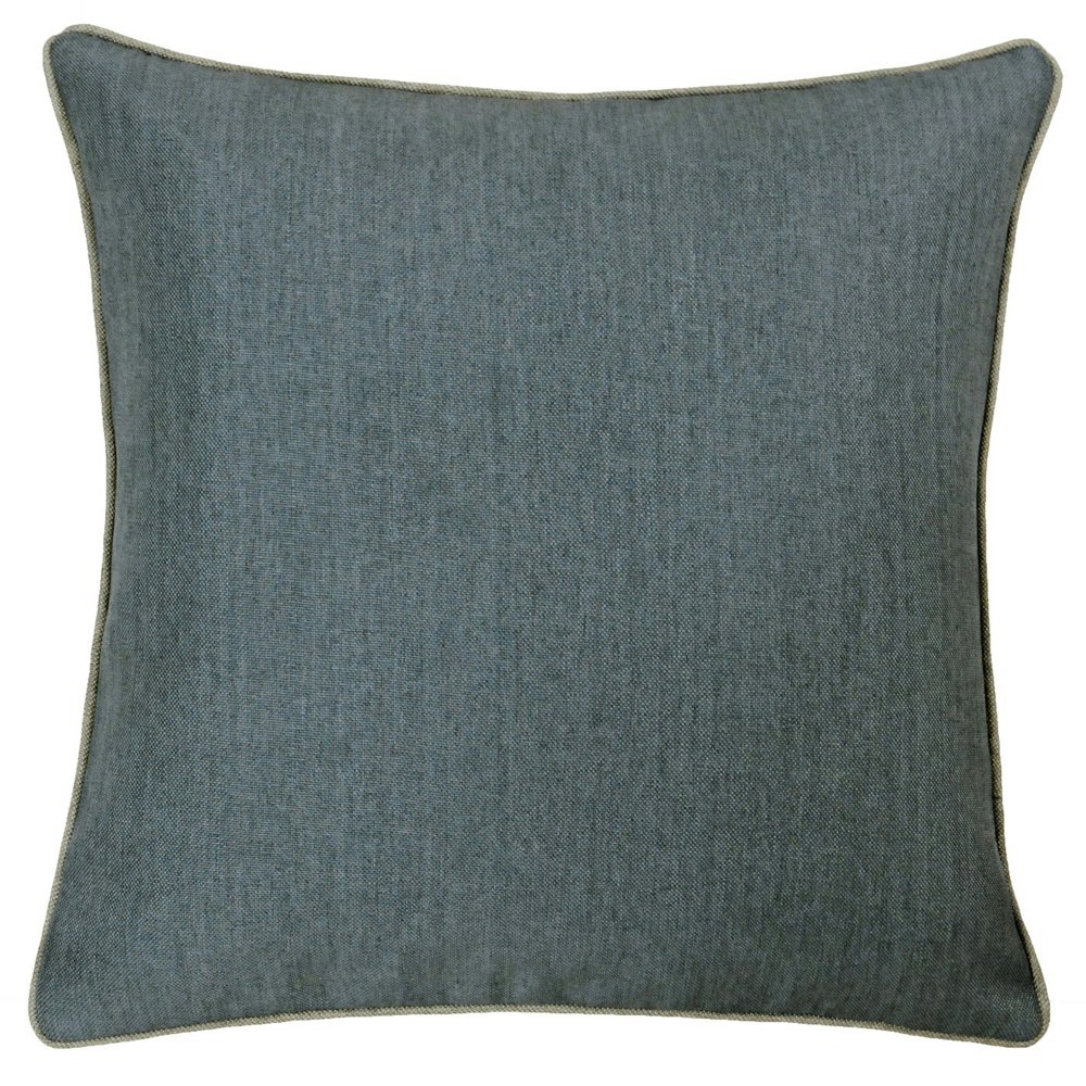 Riva Home Bellucci Cushion Cover - Graphite/Tobacco