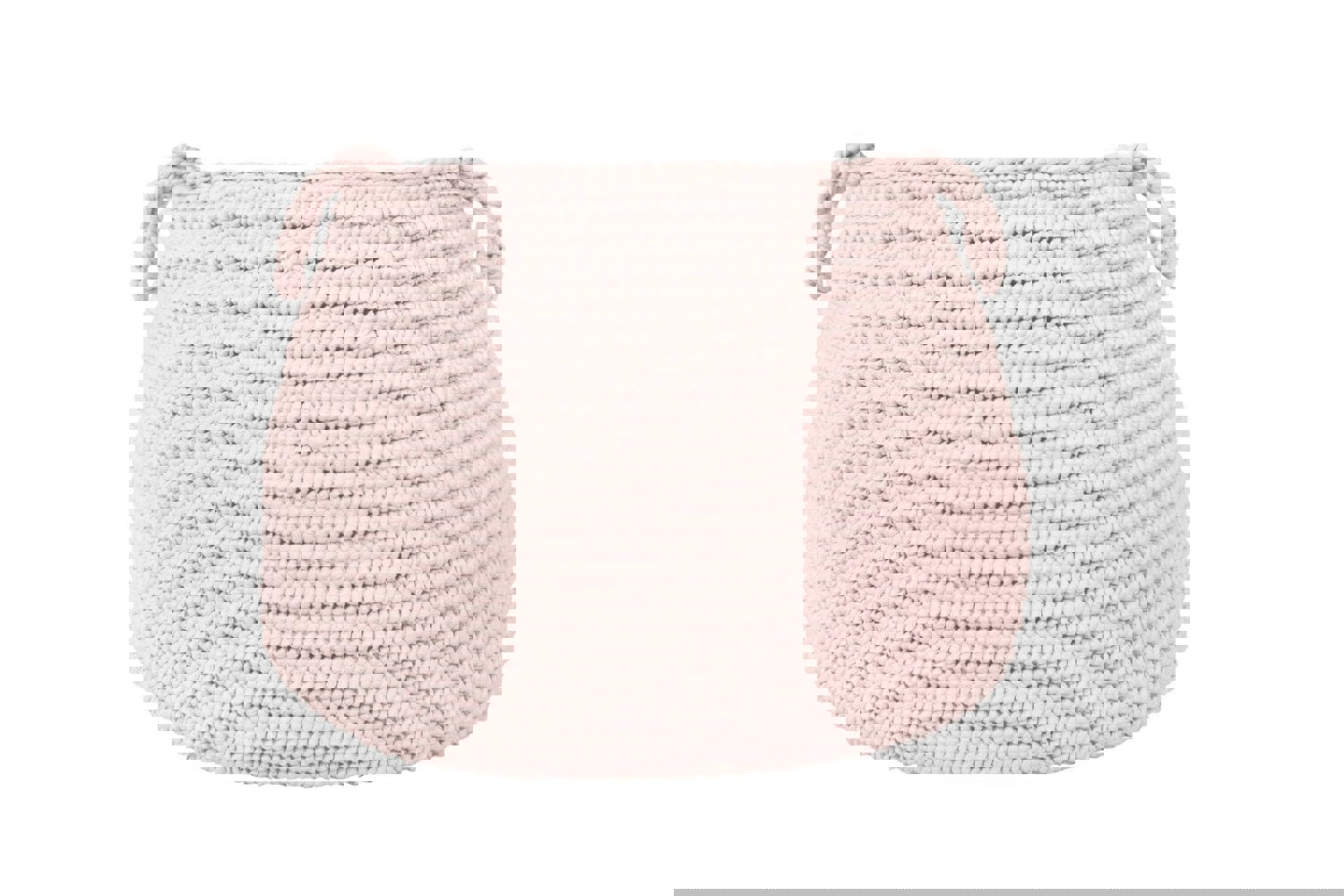 Large basket POWDER PINK - Zuri House