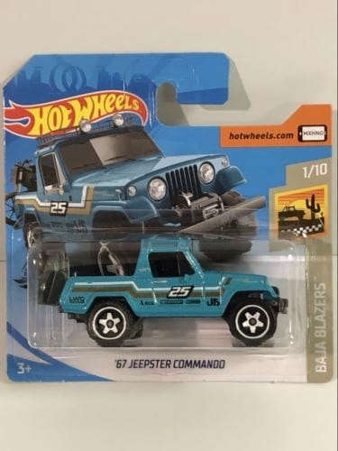hot wheels 1967 jeepster commando baja blazers ghb84 new