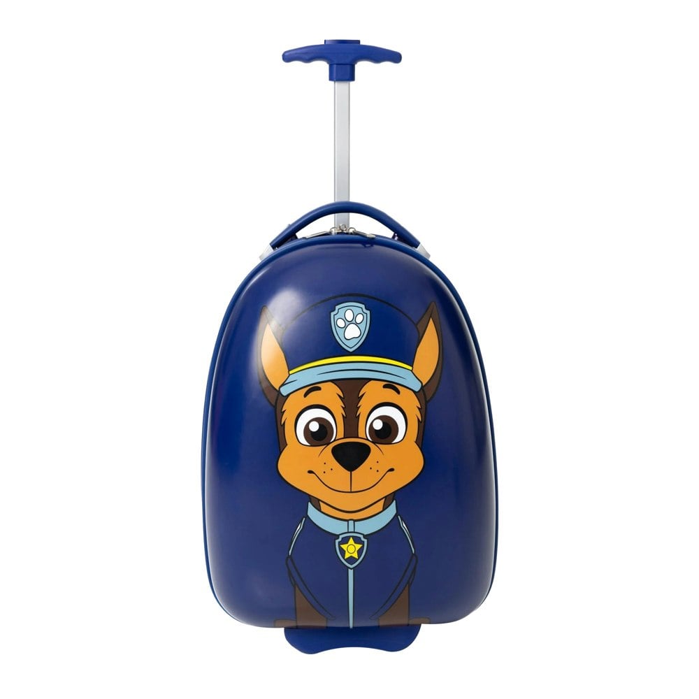 Paw Patrol Chase 2 Wheeled Suitcase - Navy Blue/Orange