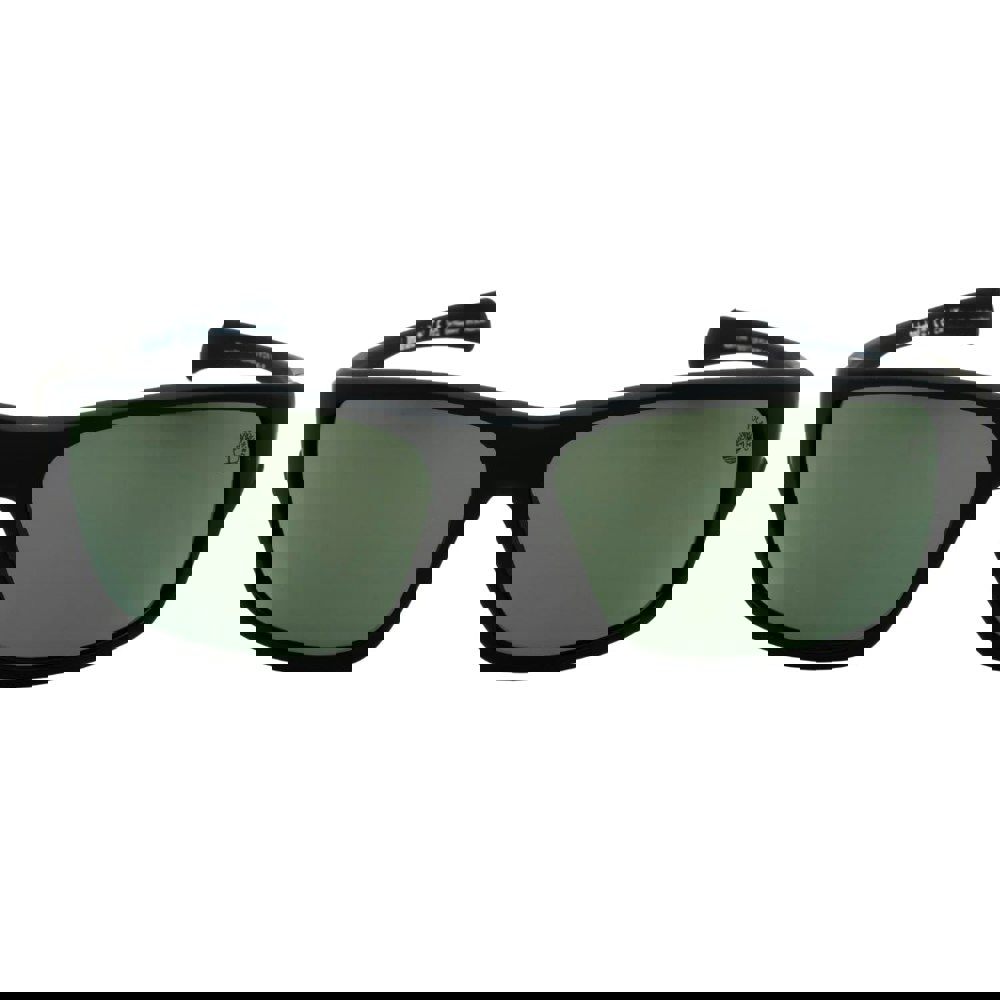 Timberland TB00017 02R matte black / green polarized Sunglasses One Size