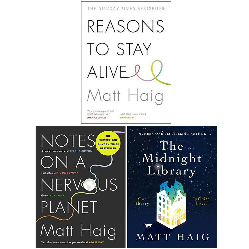 Canongate Books Matt Haig Collection 3 Books Set