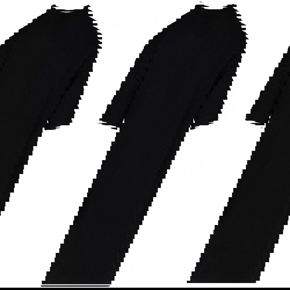 Off-White Script Logo Slim Fit T-Shirt - Black