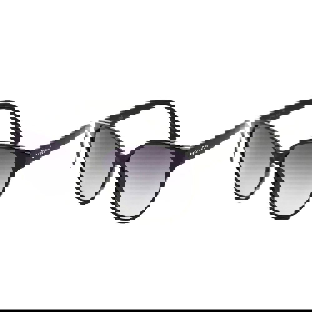Calvin Klein Grey Gradient Black Sunglasses One Size