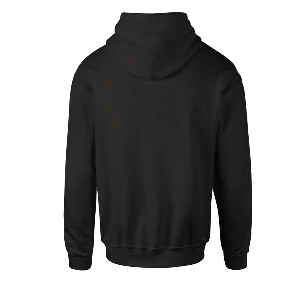 Batman Unisex Adult Logo Hoodie - Black/Yellow