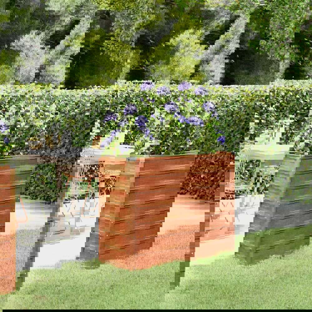 Berkfield Garden Raised Bed Rusty 100x40x77 cm Corten Steel