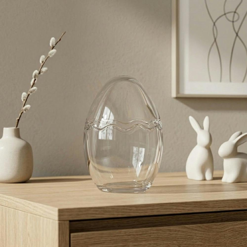 Garden Greatness Springtime Easter Egg Glass Jar