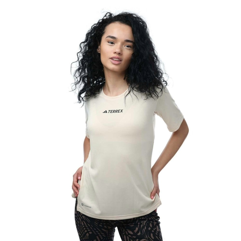Adidas Womens Terrex T-Shirt - Sand