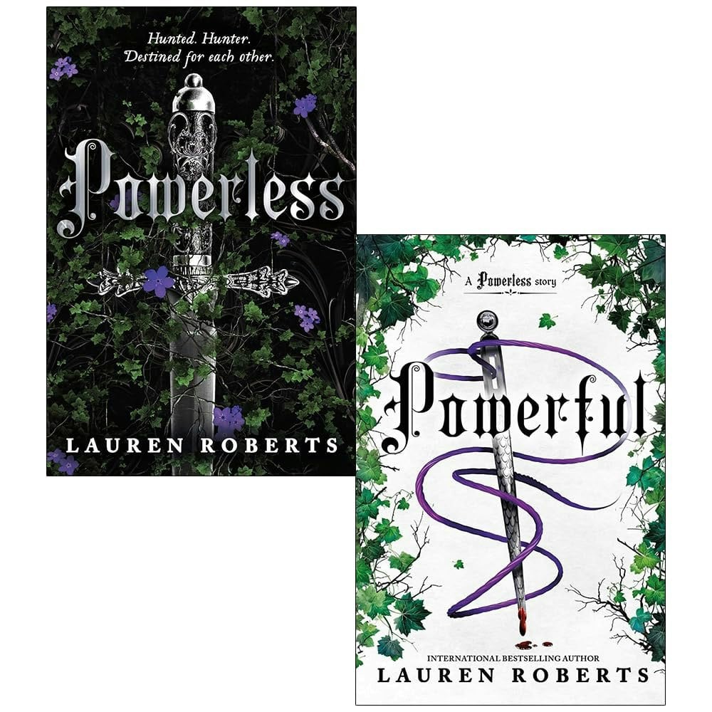 Lauren Roberts Powerless Trilogy Collection 2 Books Set Powerless & Powerful