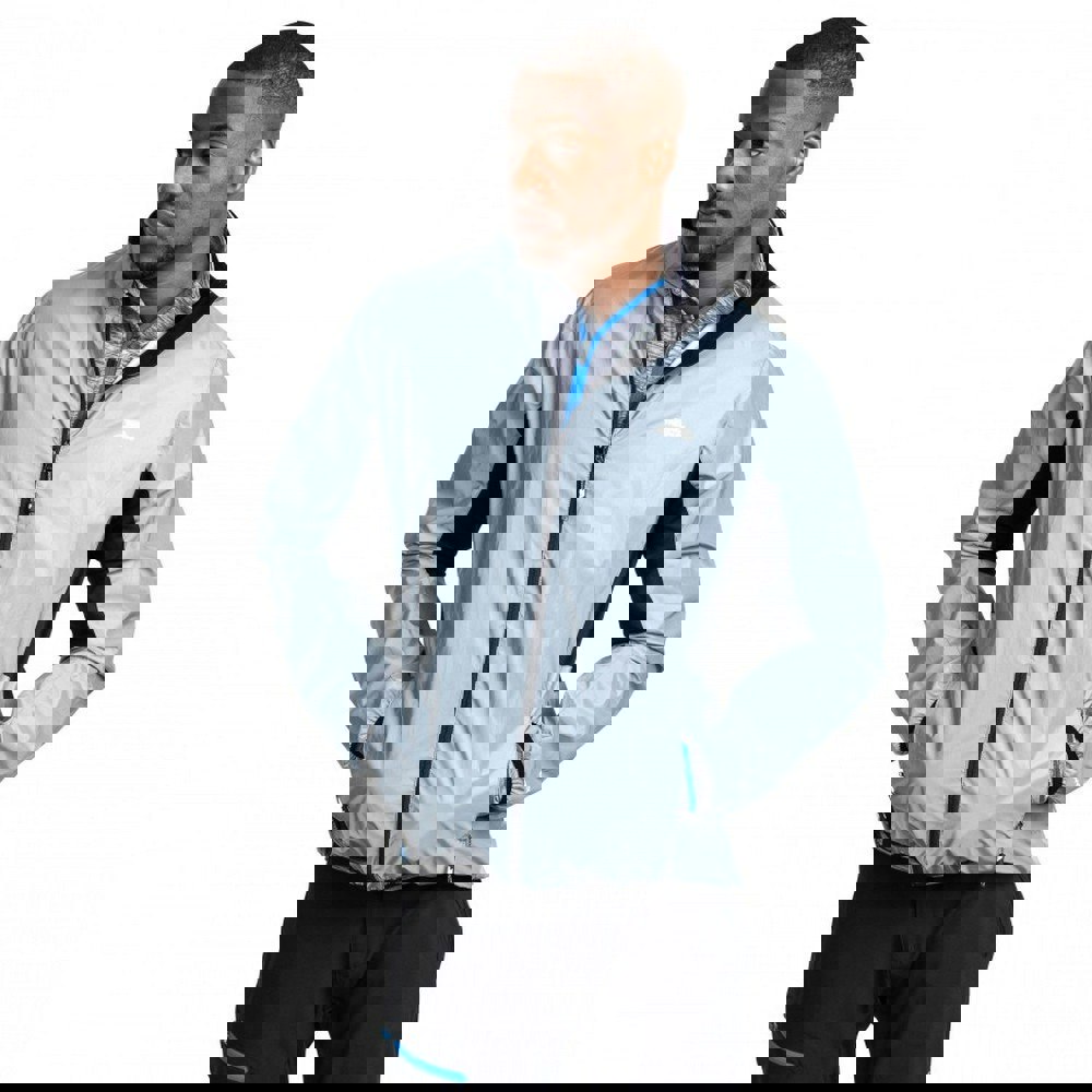 Trespass Men's Zig Reflective Active Jacket - Silver Reflective