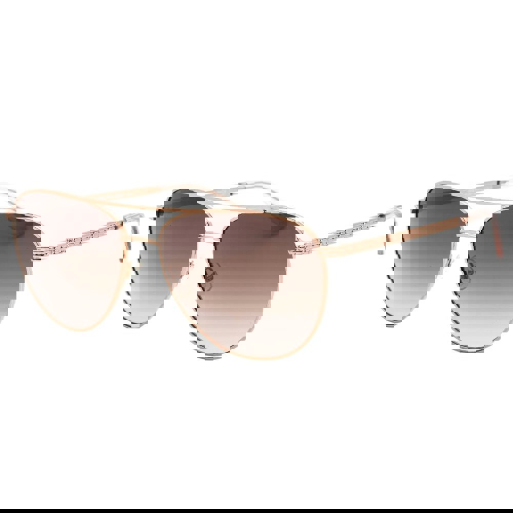 Juicy Couture Brown SF Lens Rose Gold Sunglasses One Size