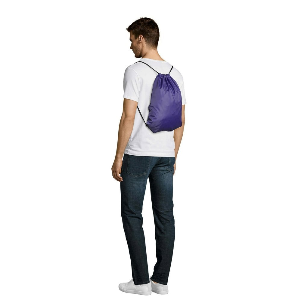 SOLS Urban Gymsac Drawstring Bag - Purple