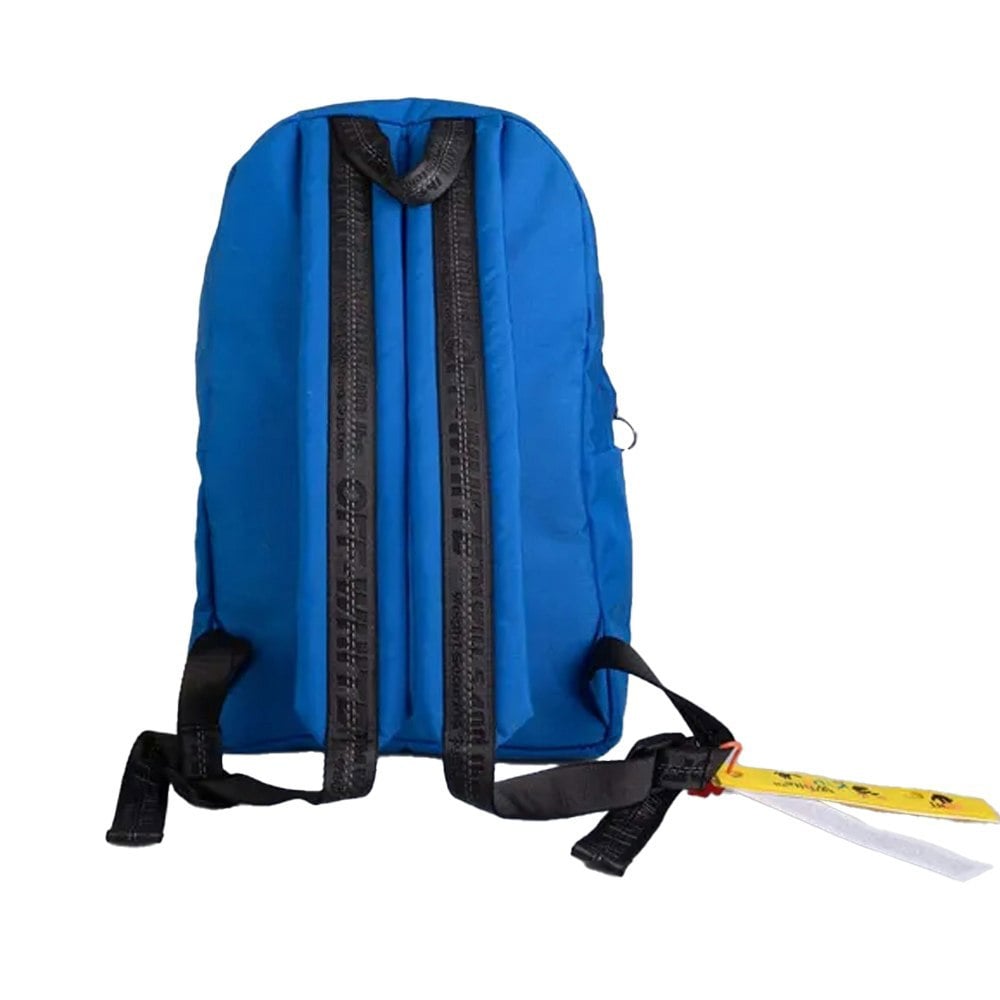 Off White Shapes Backpack - Blue/Yellow