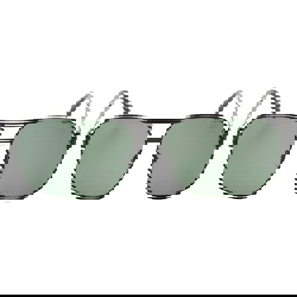 Banana Republic BR 1006/S 0003 UC MATTE BLACK / GREEN PZ Sunglasses One Size