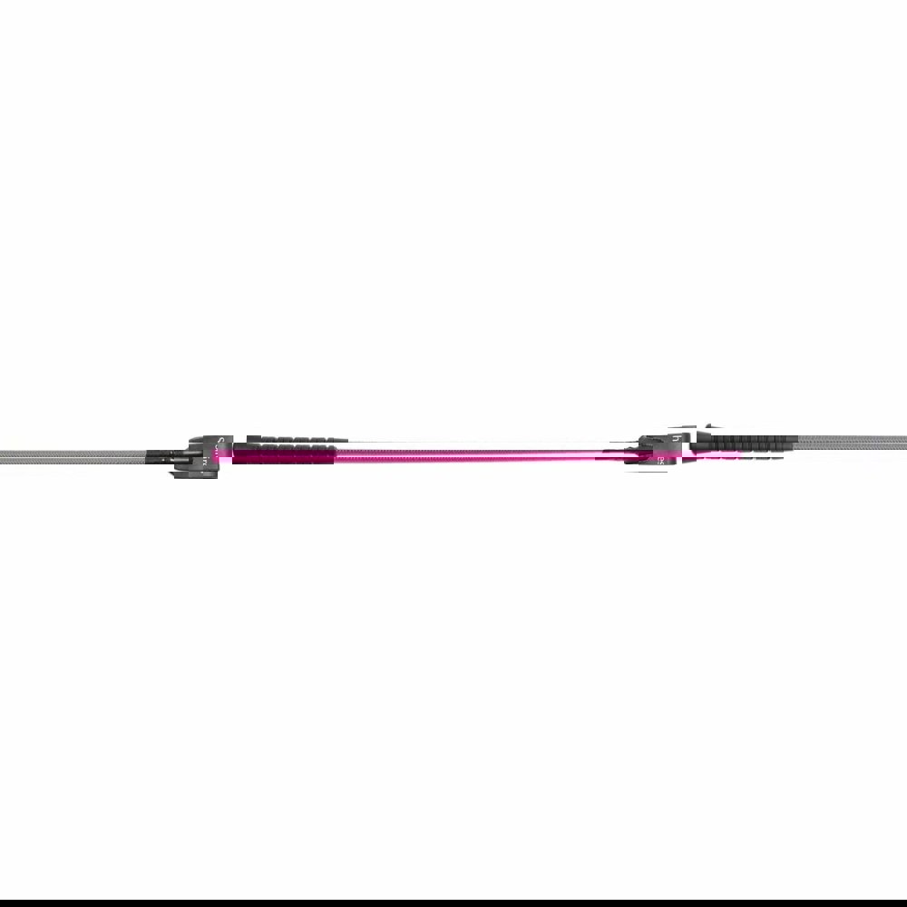 Shires Plain Leather Horse Dressage Whip - Raspberry