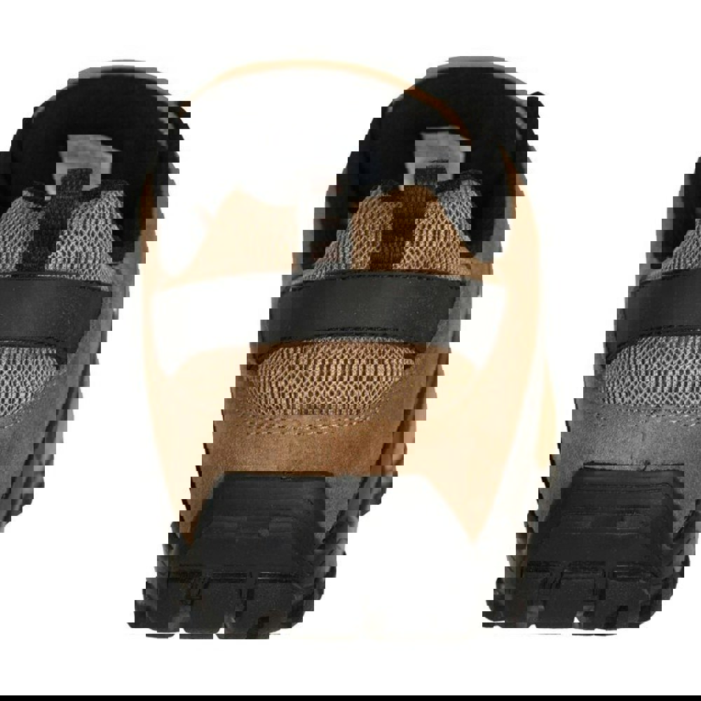 Mountain Warehouse Mens Curlews Waterproof Suede Walking Shoes - Dark Beige