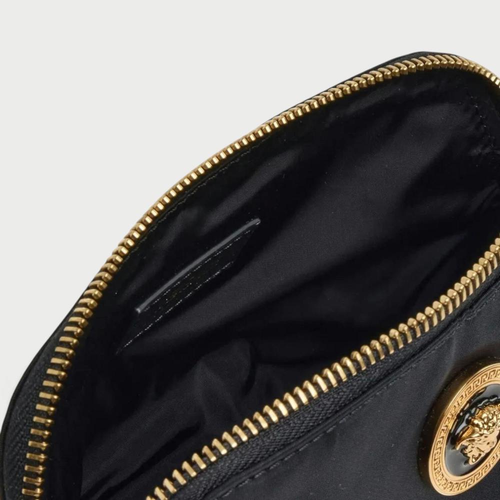 Versace Medusa Logo Cosmetic Bag Black
