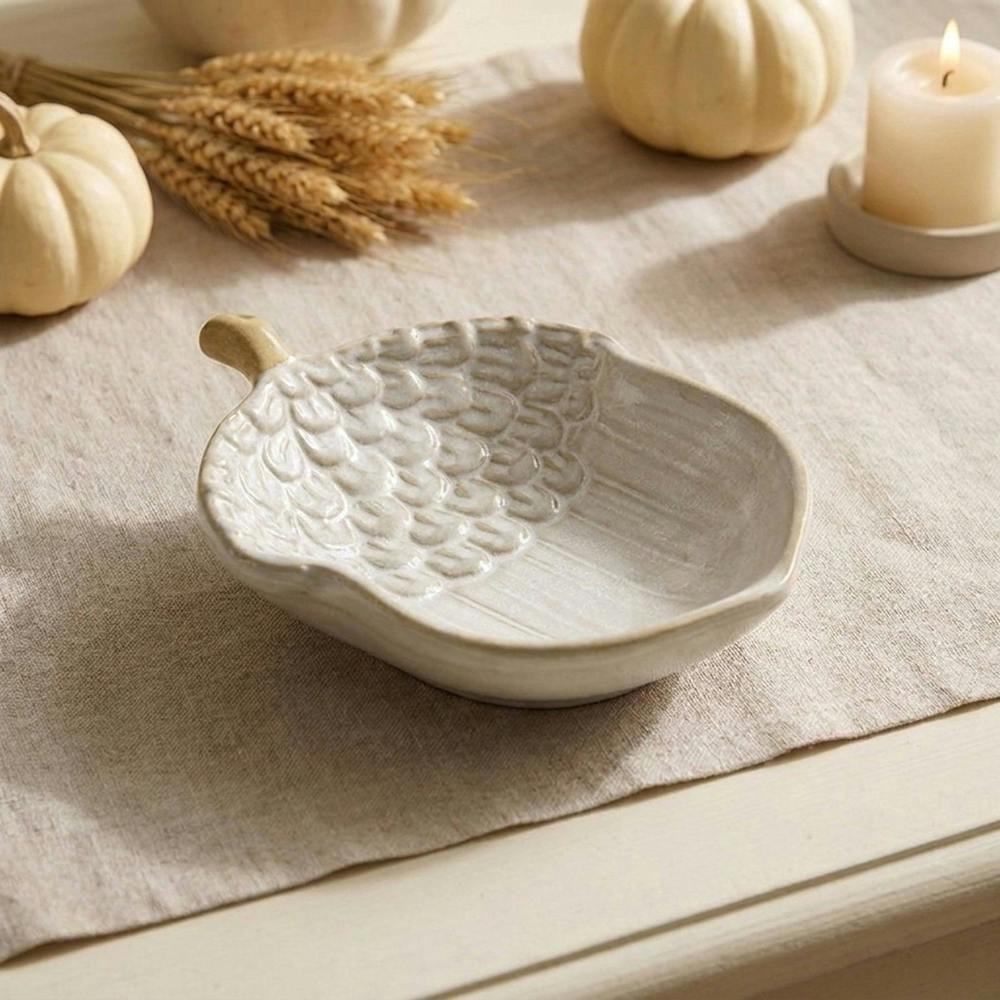Garden Greatness Porcelain Autumn Decorative Tray
