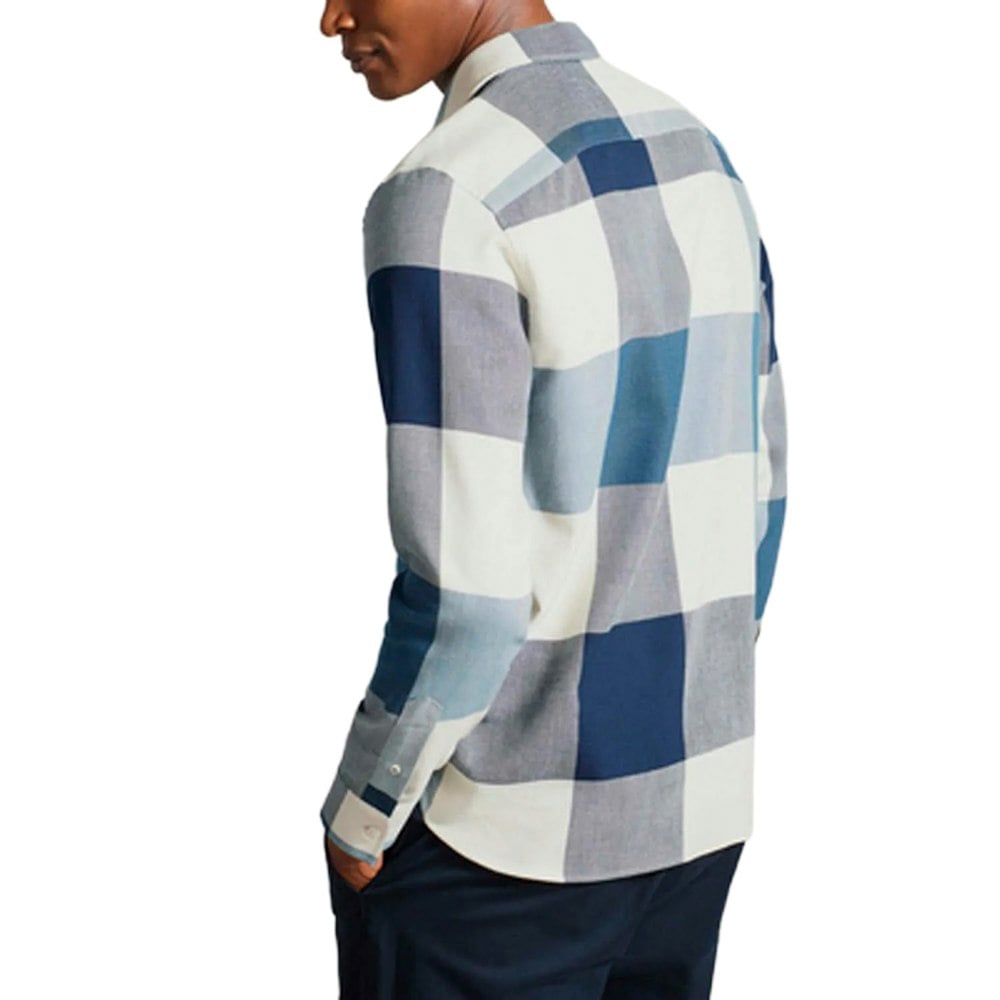 Ted Baker Mens Neetly Long-Sleeved Shirt - Blue