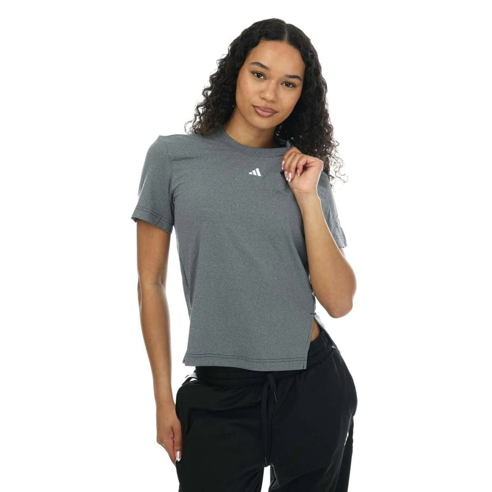 Adidas Womens Designed 2 Train T-Shirt - Grey
