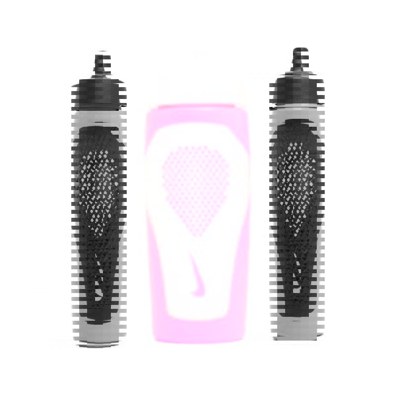 Nike Refuel Gripped Water Bottle - Pink Glow/Black/White