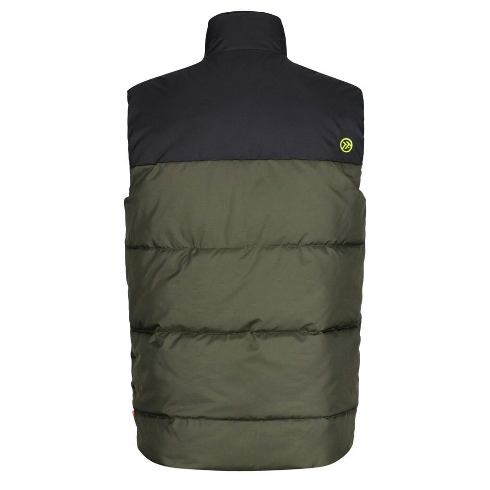 Regatta Mens Regime Insulated Body Warmer - Dark Khaki/Black