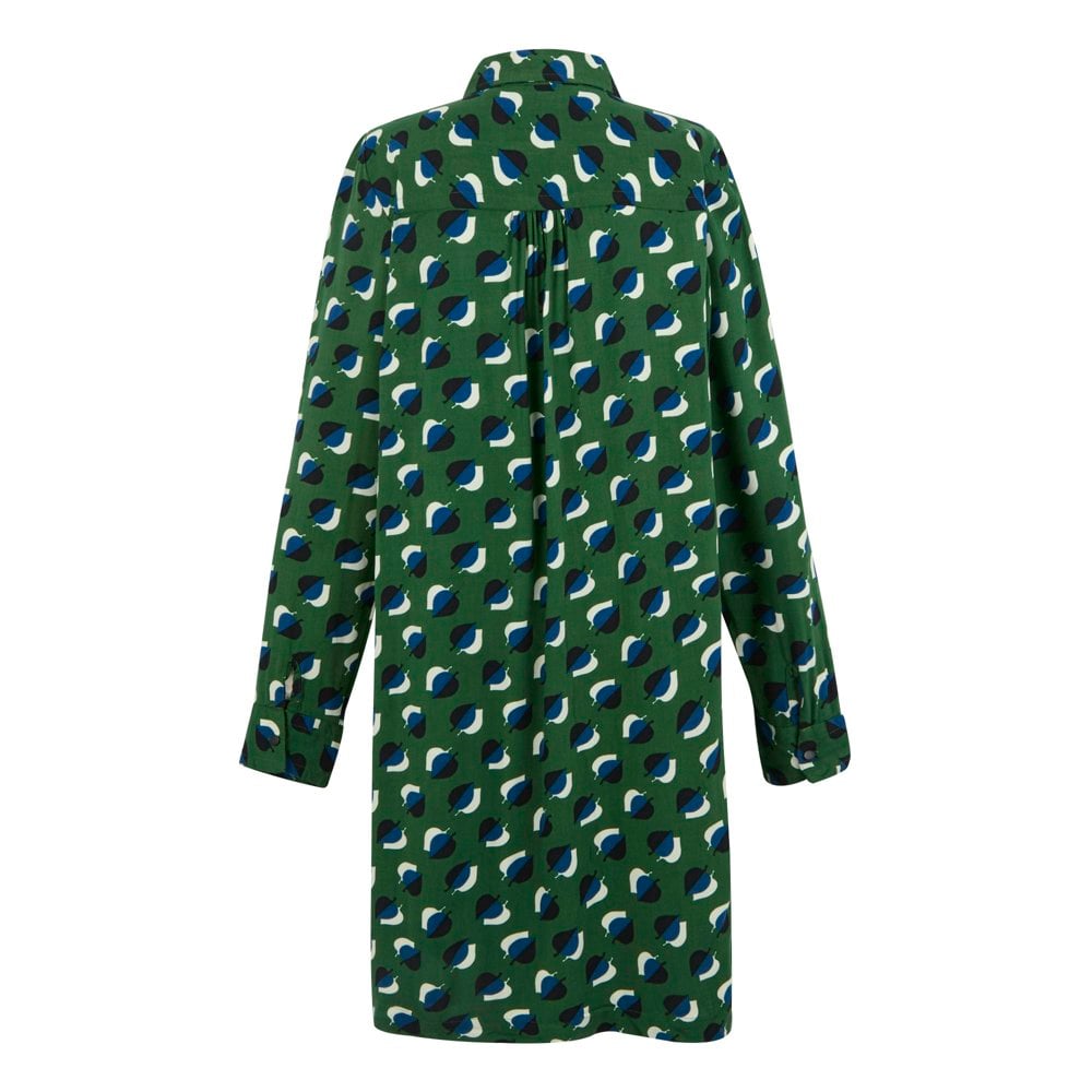 Regatta Womens/Ladies Orla Kiely Sunflower Casual Dress - Shadow Elm Emerald