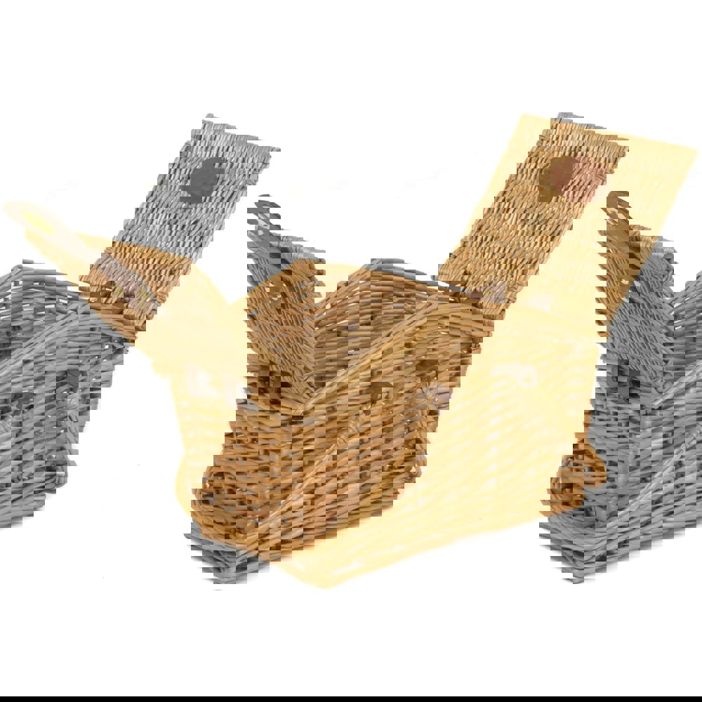 Wicker Picnic Baket with Lining
