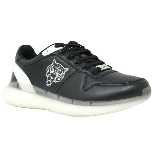 Plein Sport Silver Tiger Logo Men