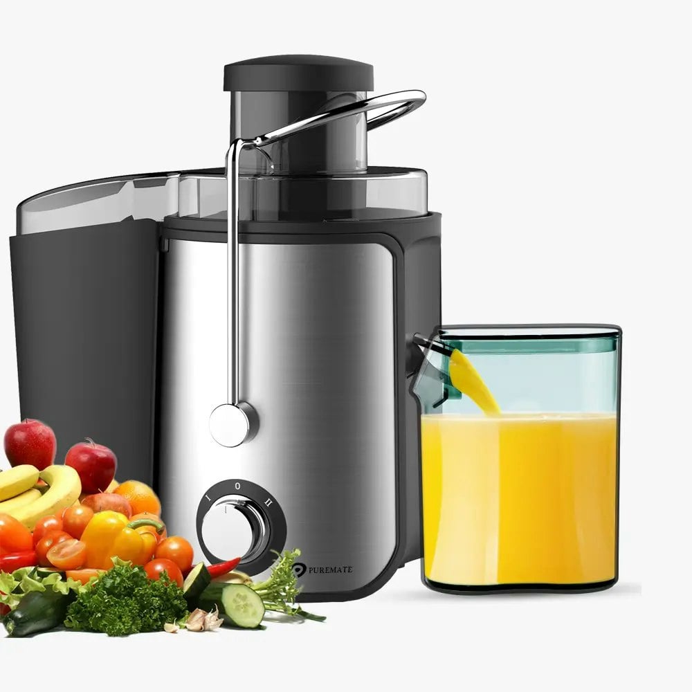 PureMate NaturoPure 600W Juicer for Fruits and Vegetables and BPA-Free