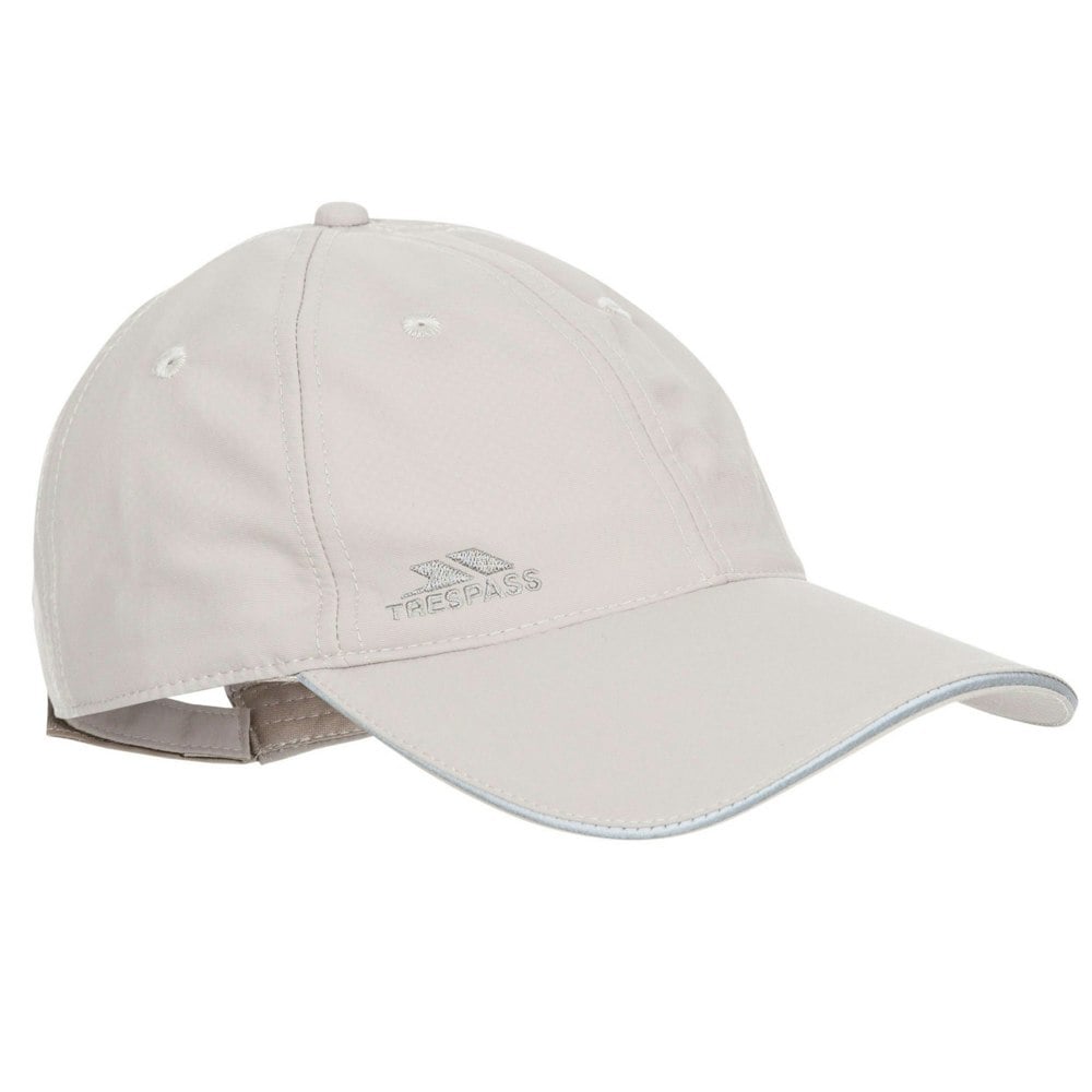Trespass Mens Cosgrove Quick Dry Baseball Cap - Pebbles
