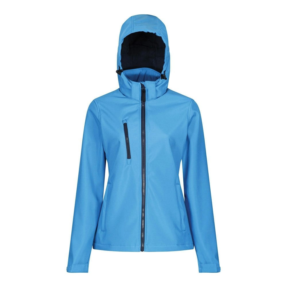 Regatta Women's Venturer 3 Layer Membrane Soft Shell Jacket - French Blue/Navy