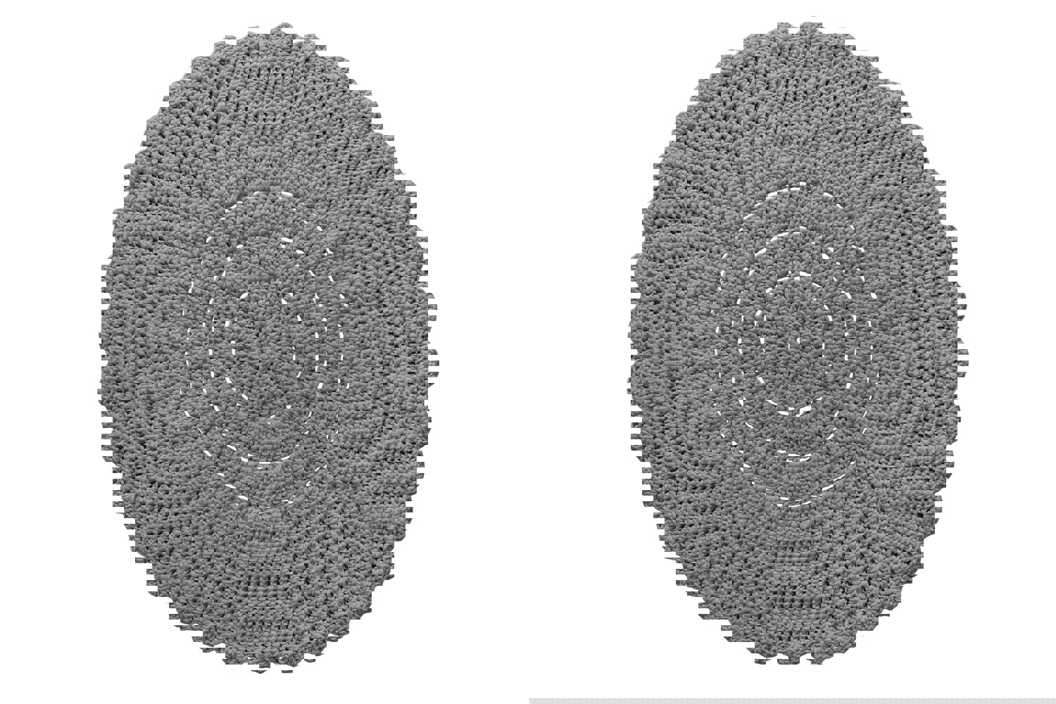 Doily rug GREY - Zuri House
