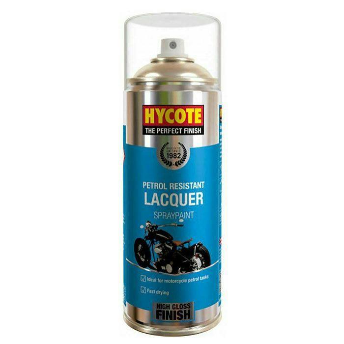 Hycote 2X Hycote Petrol Resistant Lacquer Spray Paint 400ml