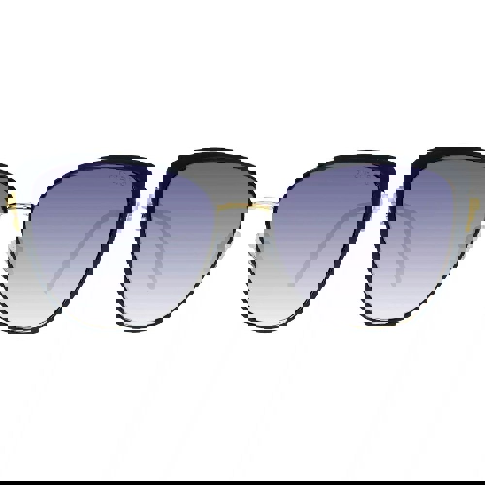 Guess Shiny Black Frame Gold Legs Sunglasses