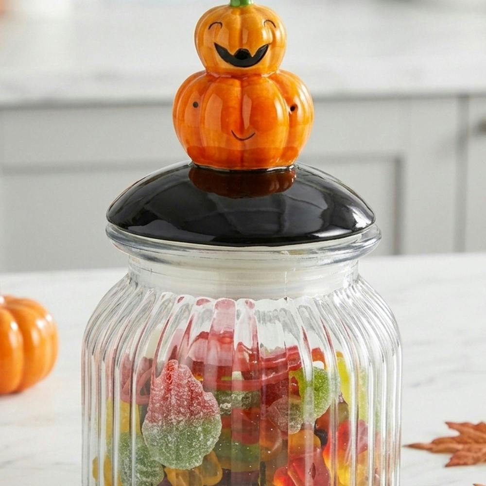 Garden Greatness Haunted Pumpkin Sweat Treat Jar