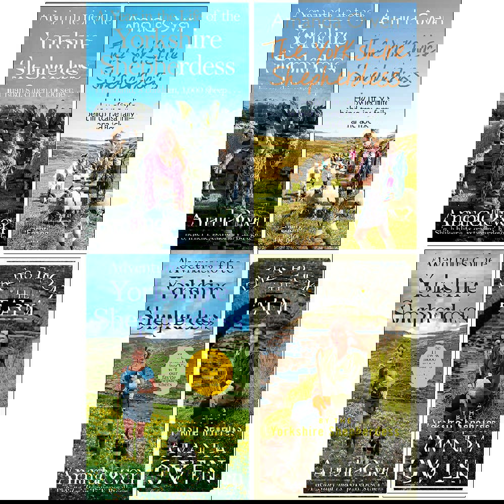 Amanda Owen 4 Books Set Collection - Yorkshire Shepherdess