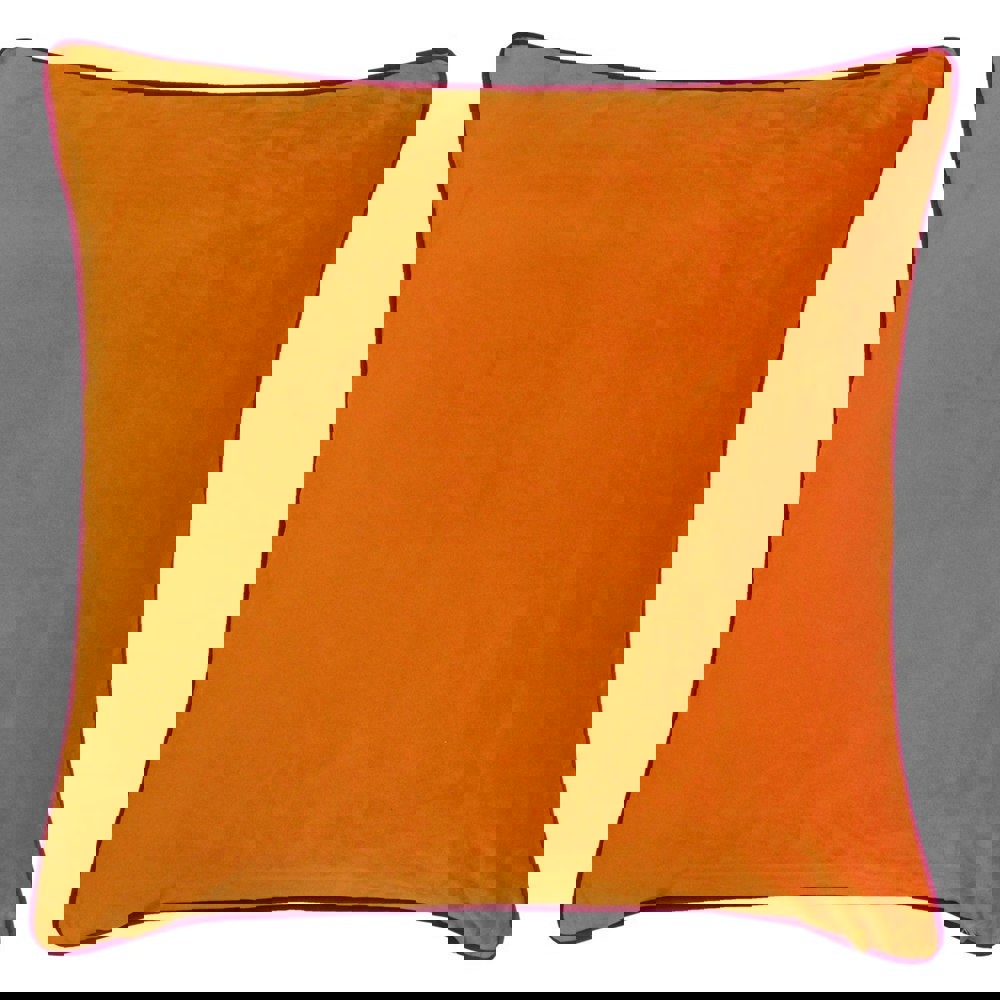 Riva Home Meridian Cushion Cover - Clementine/Hot Pink