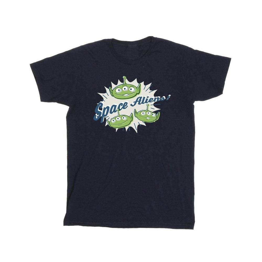 Disney Mens Toy Story Aliens T-Shirt - Navy Blue
